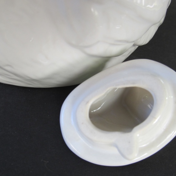 White Porcelain Chubby Bird Tea Pot Tht Designs - Picture 10 of 13